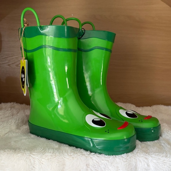 Western Chief Other - ✨$25✨NWT•Western Chief Kids’ Frog Rain Boots | Green | Size 3